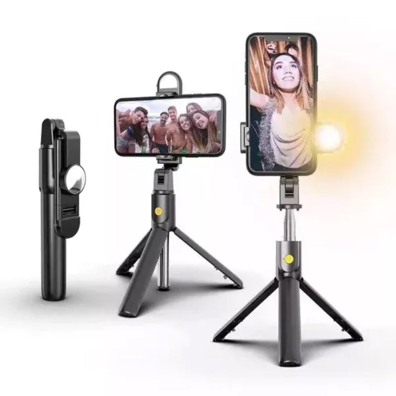 SelfieHold | 6 in 1 draadloze Bluetooth mobiele telefoonhouder