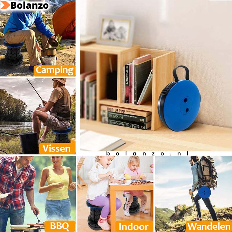 InstantStool™ - Dé compacte uitvouwkruk