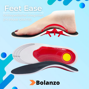Feet Ease - Orthopedische schoenzolen (1+1 PAAR GRATIS)