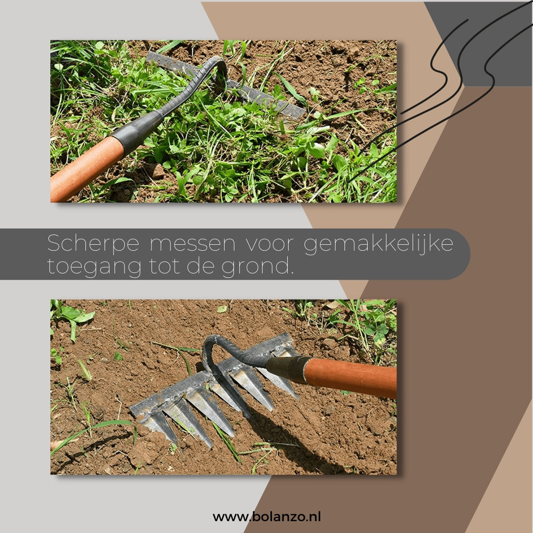 Garden Rake™ - De robuuste onkruidhark van ijzer