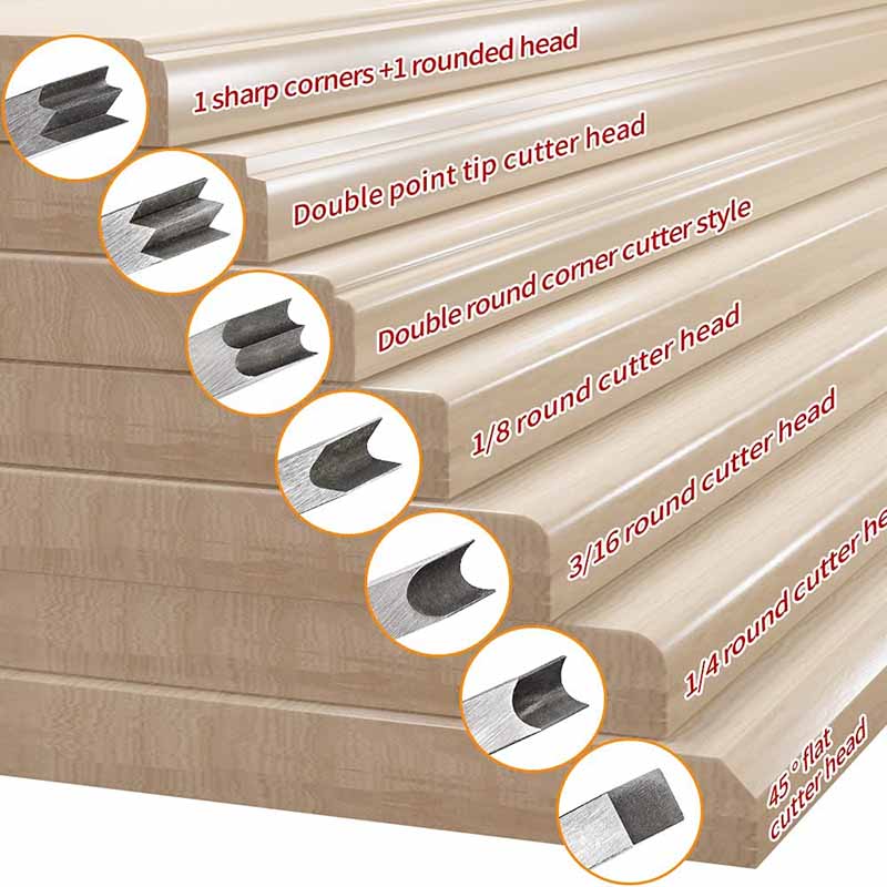 EdgerRuler | Houtwerk tool voor glad en afgerond hout