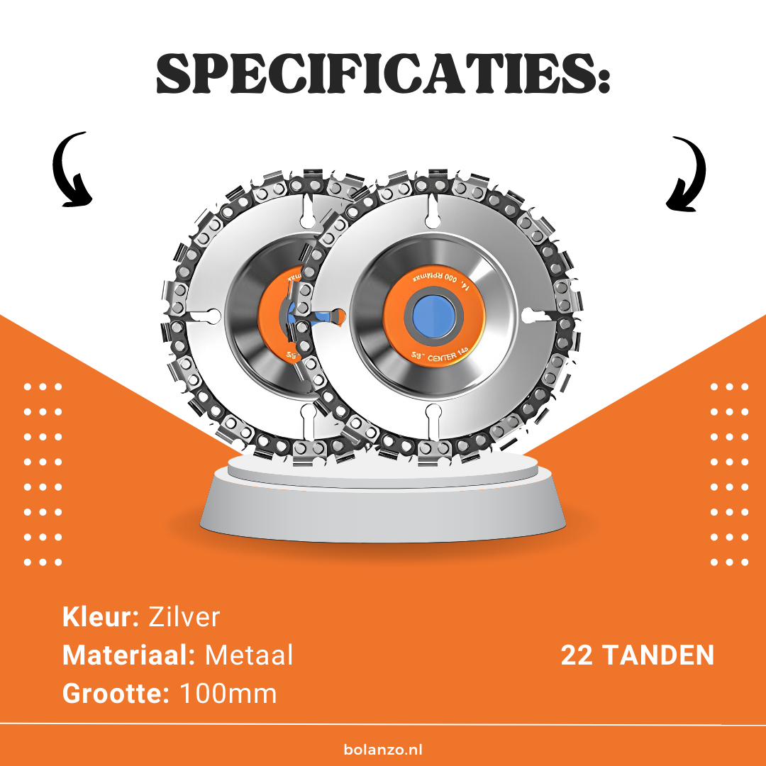 MaxGrinder™ Multifunctioneel gereedschap voor slijpen, snijden en modelleren