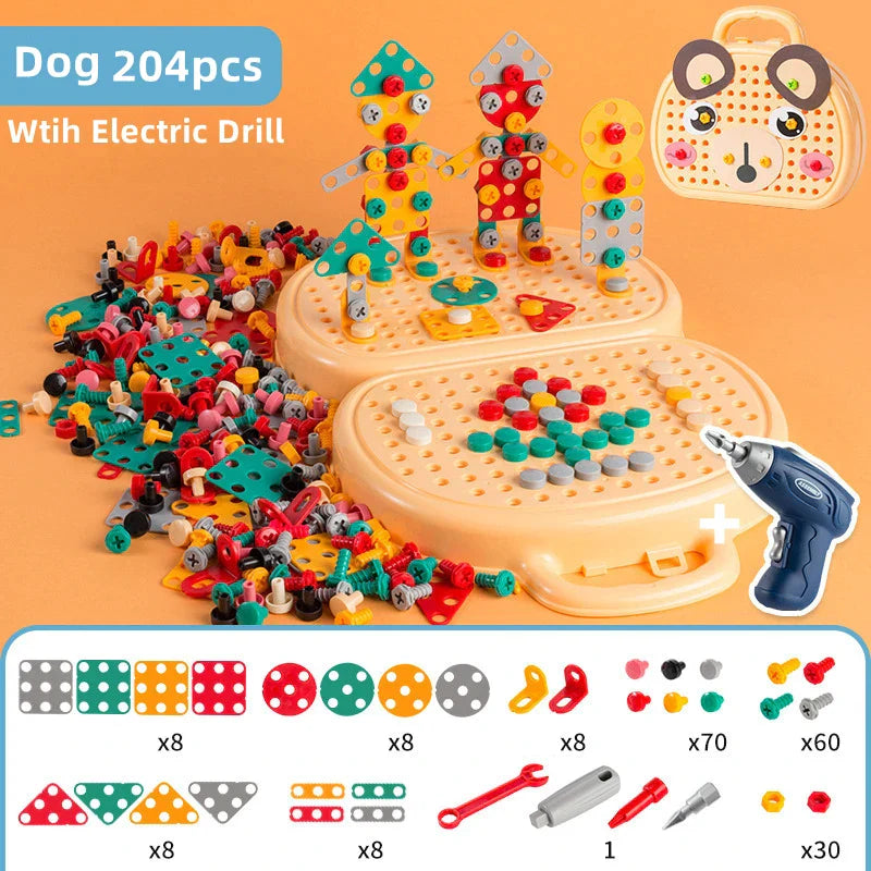 PlayPro 3D Drill Adventure Kit™ Jonge geesten stimuleren