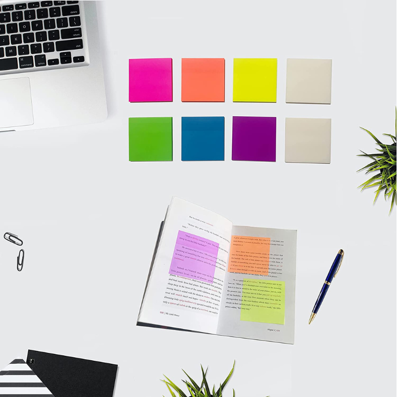 SmartNotes™ | Transparante plakbriefjes (200 + 200 GRATIS)