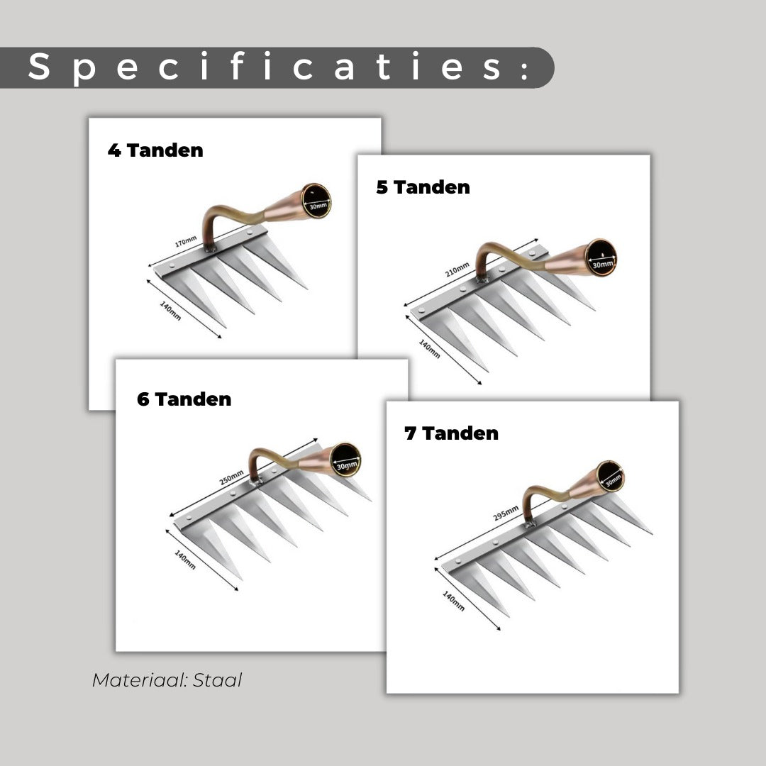 Garden Rake™ - De robuuste onkruidhark van ijzer