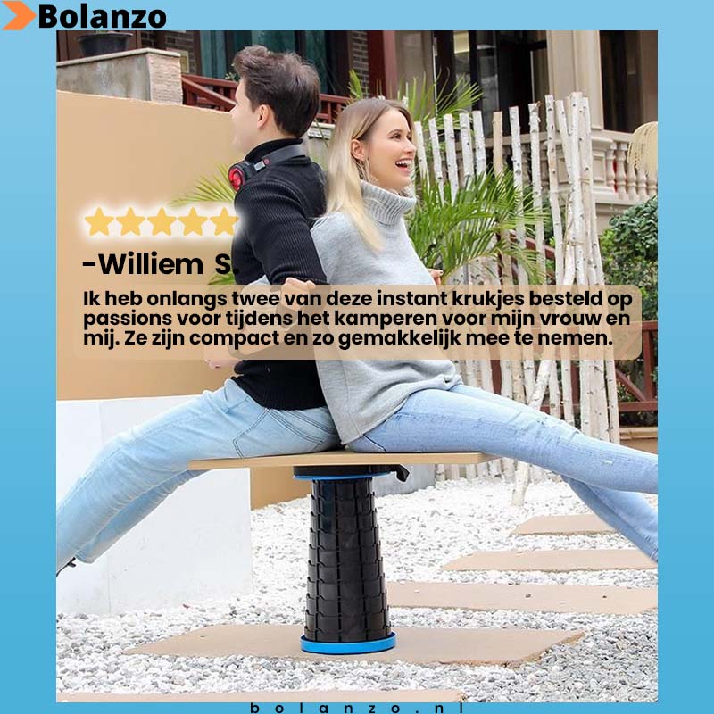 InstantStool™ - Dé compacte uitvouwkruk