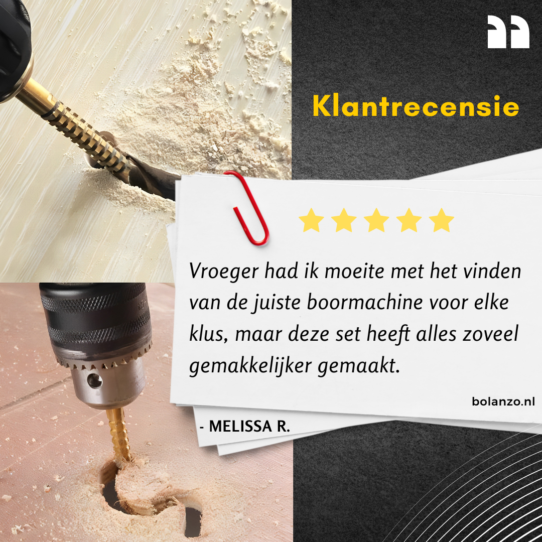 TitaniumPower | Titanium draaiboorset