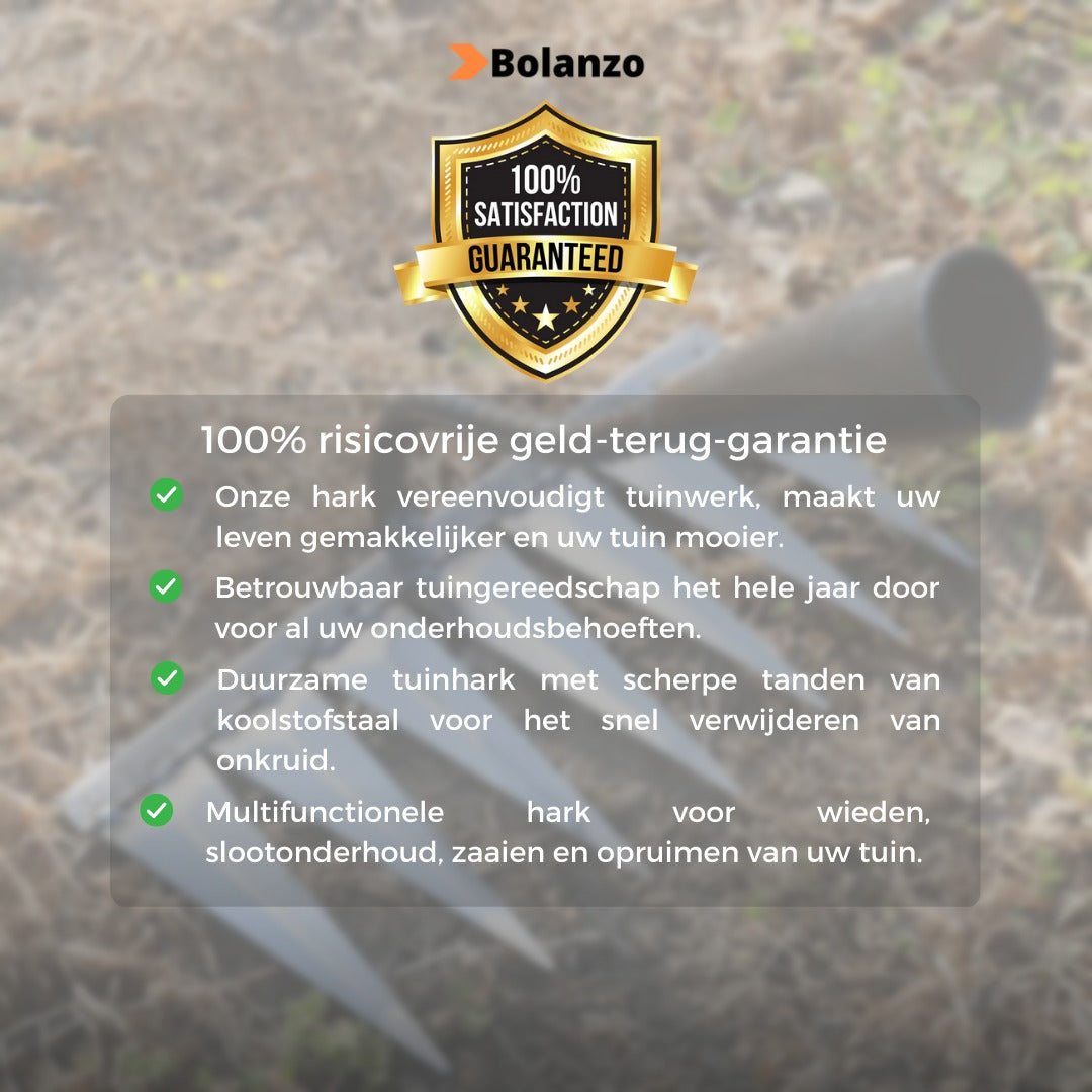 Garden Rake™ - De robuuste onkruidhark van ijzer