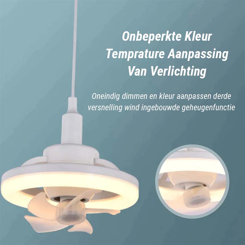 FanLightning™ - 2 in 1 led ventilatorlamp