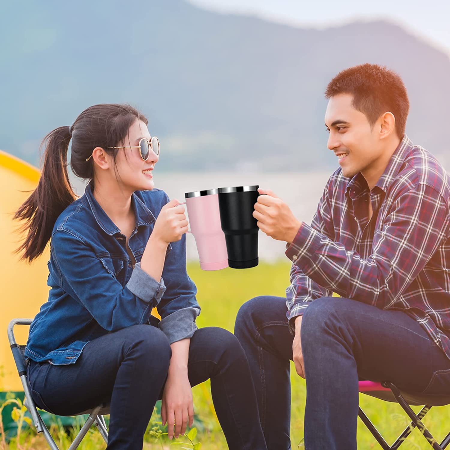 HotCup™ - Mobiele thermobeker met rietje