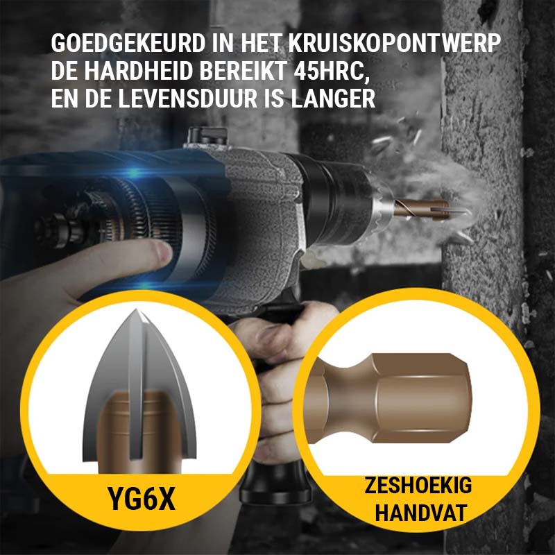 DrillUniversal | Universele Multi-Materiaal Boren