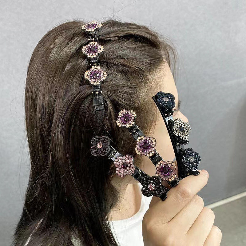 Crystal Flower Clips® | Haarklem met Kristallen Bloem (2+2 GRATIS)