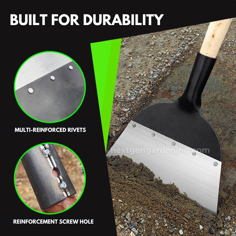 GardScraper V2 | Multifunctionele tuinreinigingsschep