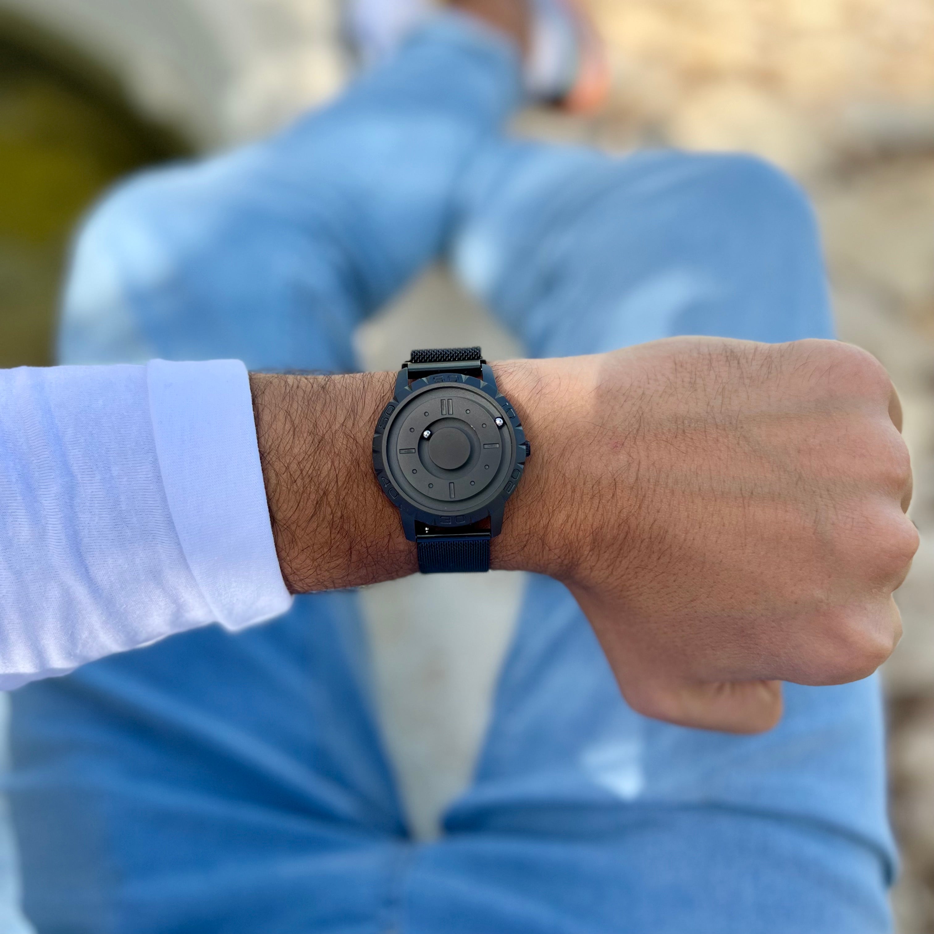 Polsband Middernacht Nevel