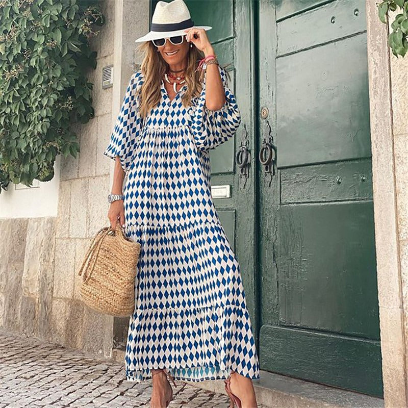 Bolanzo™ Boho Maxi-Jurk - Stralend de Zomer in