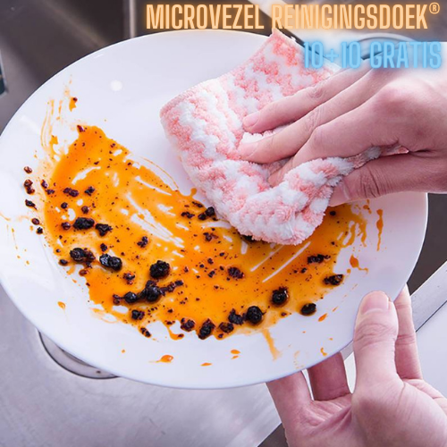 Microvezel reinigingsdoek (10+10 GRATIS)