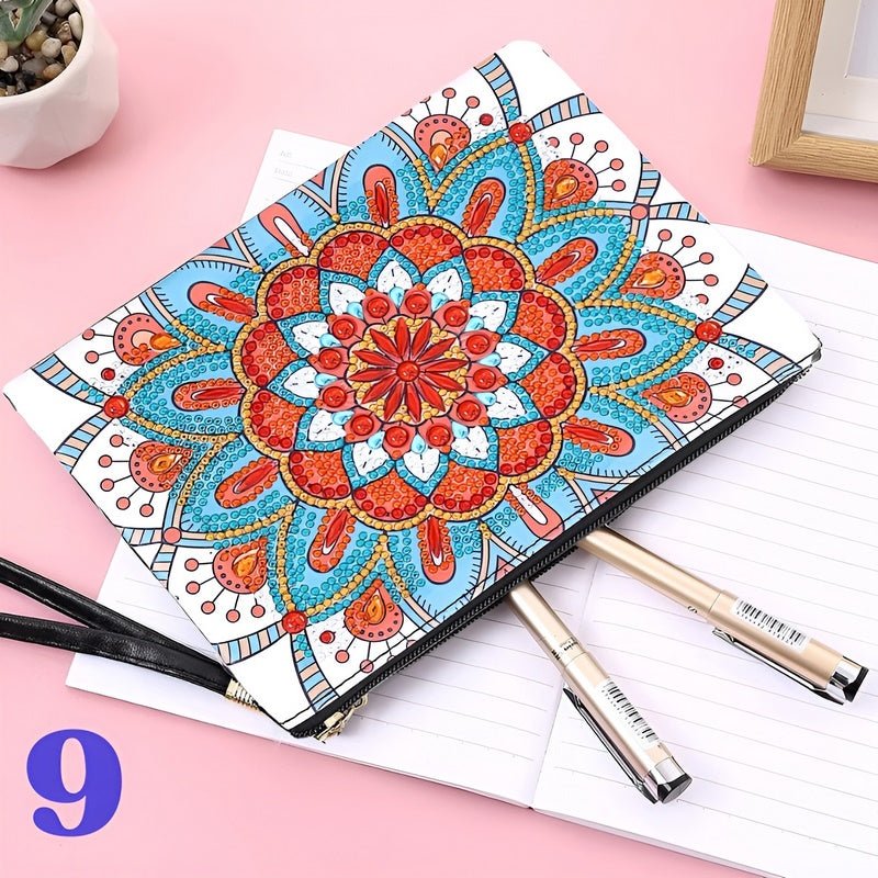 GemstoneGlam™ Portemonnee Kunst