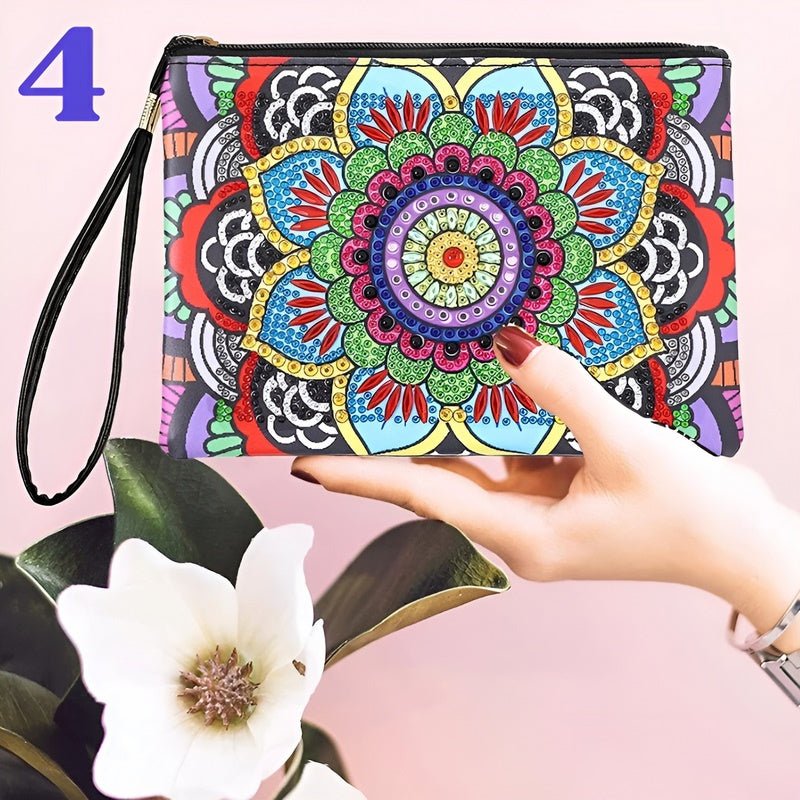 GemstoneGlam™ Portemonnee Kunst