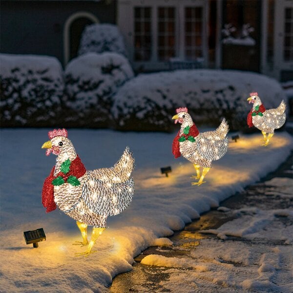 Light-Up Chicken | Geweldige tuin decoratie