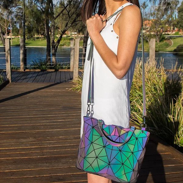 PrismShine™ Geometrische tas