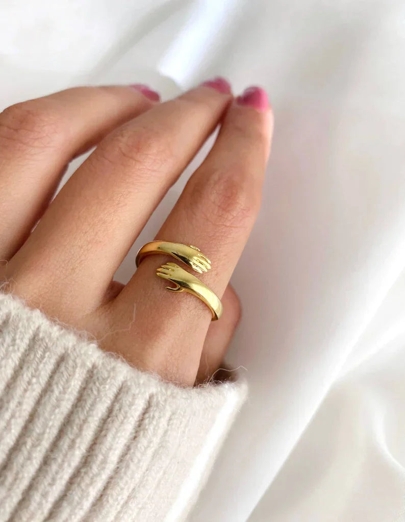 Huggy | Gouden Knuffel Ring