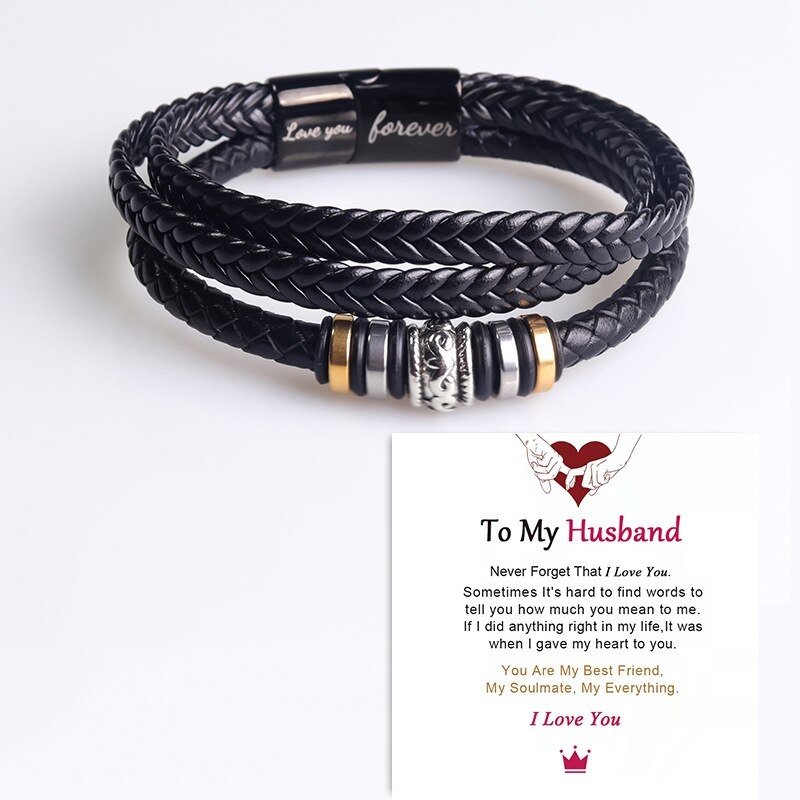 Onyxband™ mannenarmband - perfecte geschenk voor iedere man