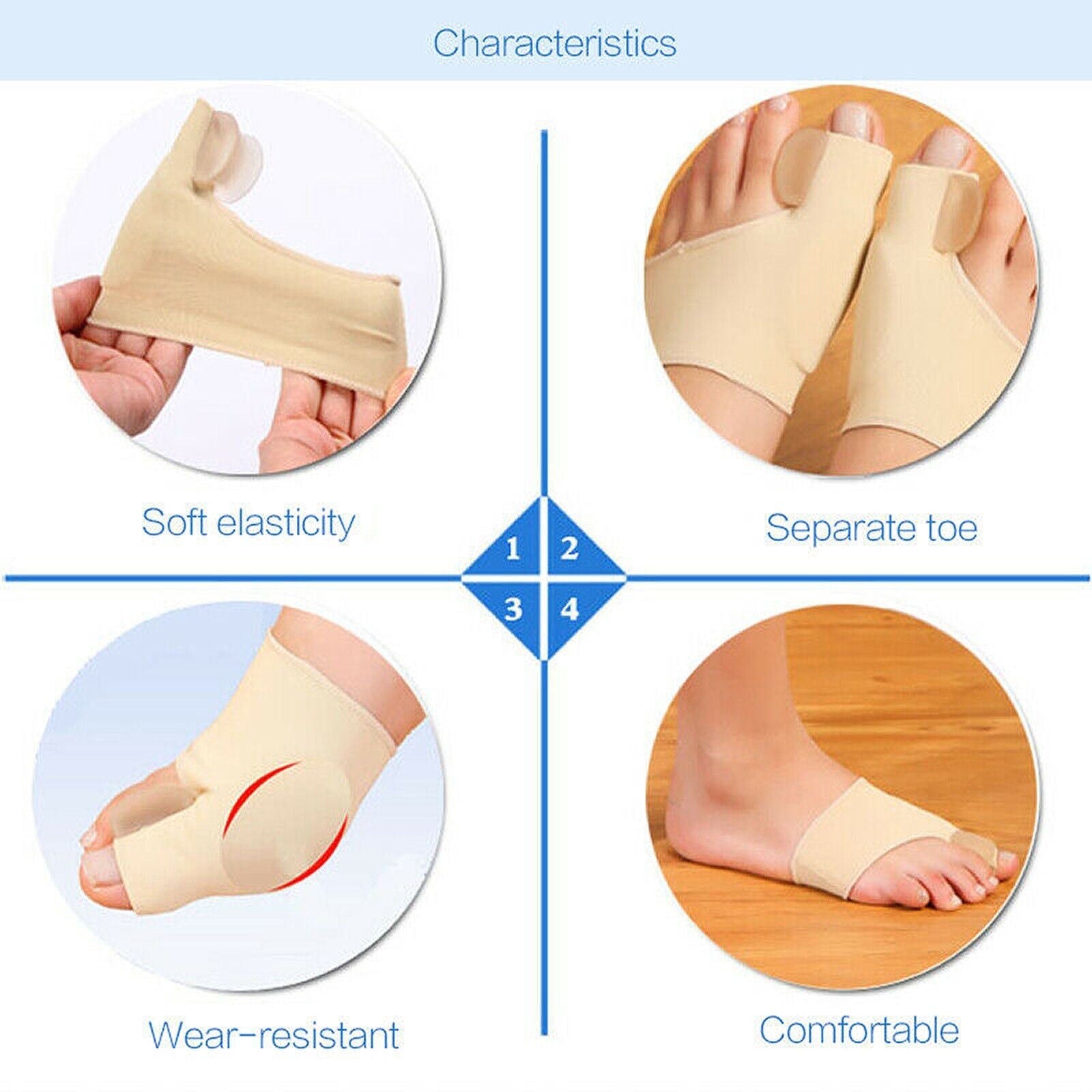 OrthoCertified Hallux valgus corrector